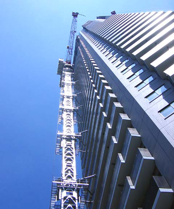 建物外部に設置